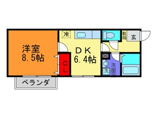 エトワ－ルの物件間取画像